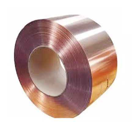 Polished Surface Copper Nickel Plate 1.5mm Gold Plating Pure Copper Foil